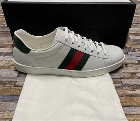 gucci mens ace sneaker|scarpe gucci ace uomo.